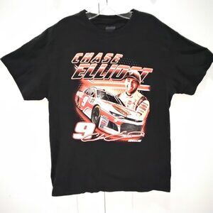 Black Short Sleeve NASCAR Chase Elliott #9 Hooters Chevrolet Camero T-Shirt Med